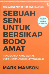 Image of Sebuah seni untuk bersikap bodoamat