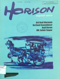 Image of Horison : majalah sastra