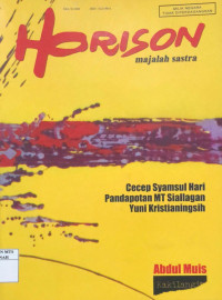 Image of Horison : majalah sastra