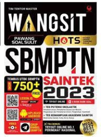 Image of WANGSIT PAWANG SOAL SULIT HOST SBMPTN SAINTEK 2023